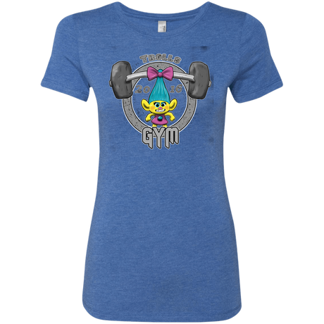 T-Shirts Vintage Royal / S Trolls Gym Women's Triblend T-Shirt