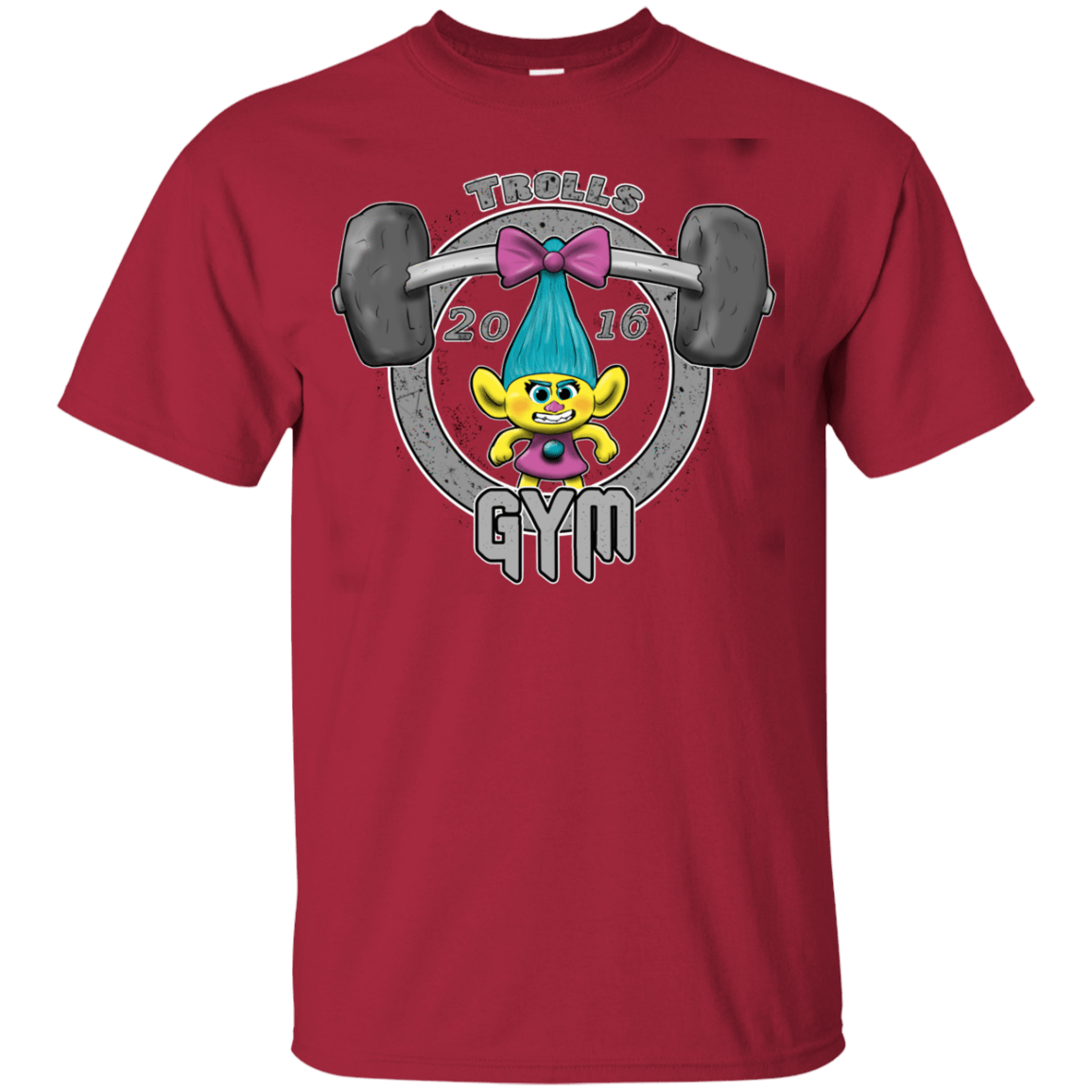 T-Shirts Cardinal / YXS Trolls Gym Youth T-Shirt