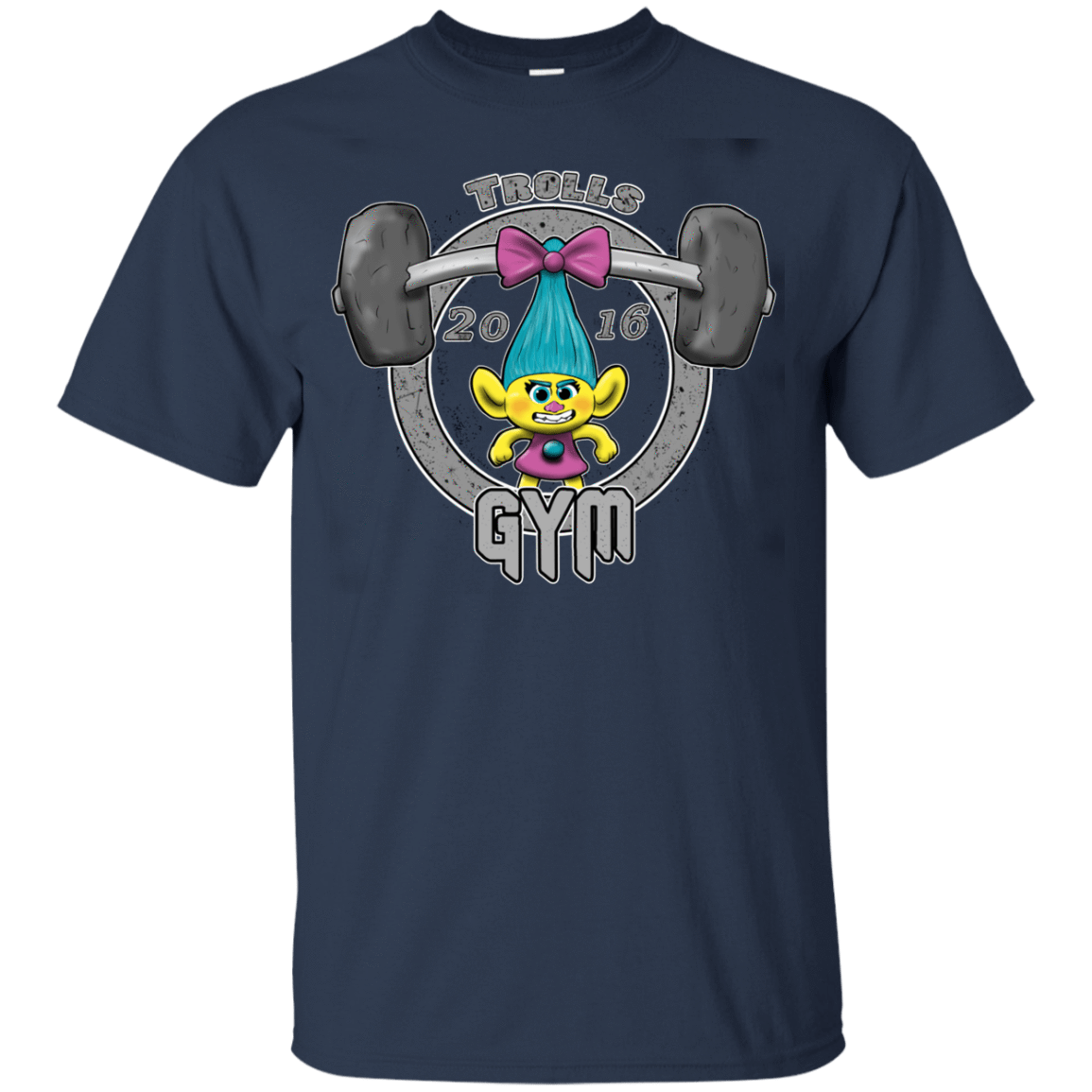 T-Shirts Navy / YXS Trolls Gym Youth T-Shirt