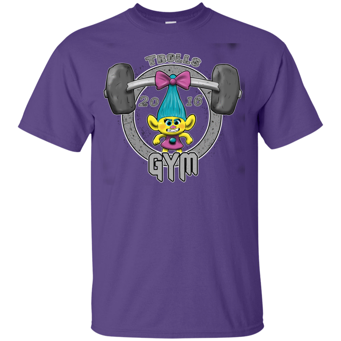 T-Shirts Purple / YXS Trolls Gym Youth T-Shirt