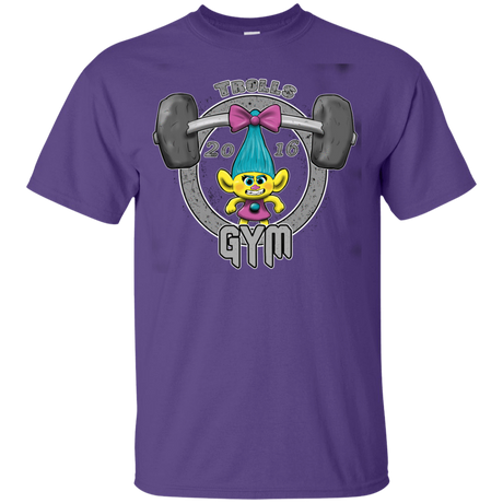 T-Shirts Purple / YXS Trolls Gym Youth T-Shirt