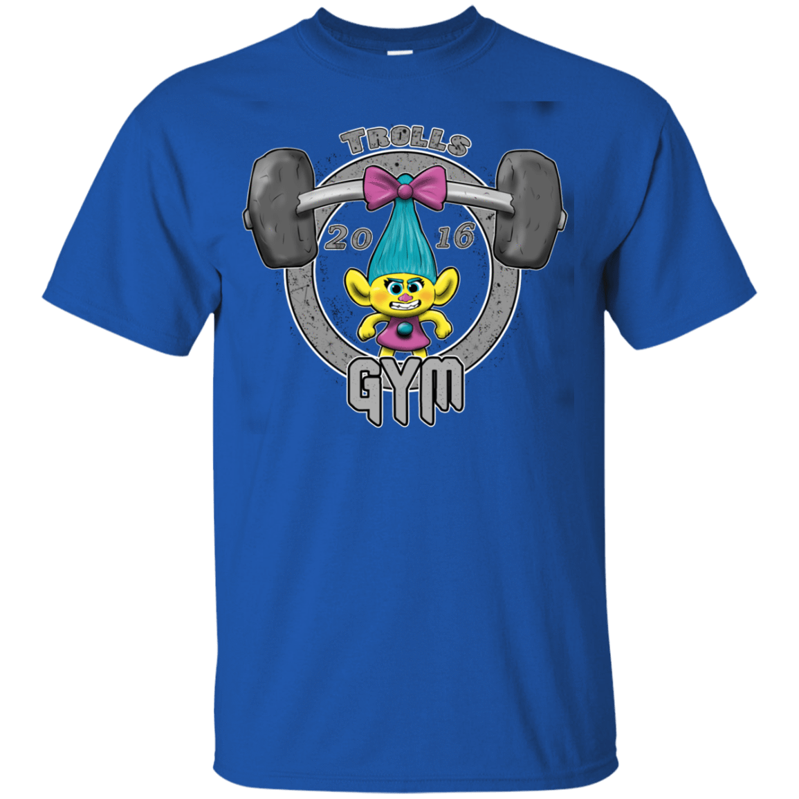 T-Shirts Royal / YXS Trolls Gym Youth T-Shirt