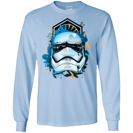T-Shirts Light Blue / S Troop style Men's Long Sleeve T-Shirt