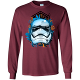 T-Shirts Maroon / S Troop style Men's Long Sleeve T-Shirt