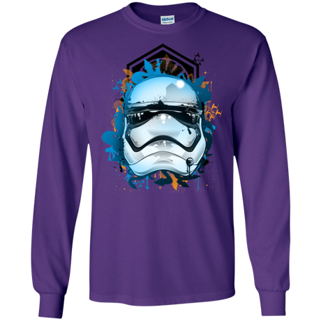 T-Shirts Purple / S Troop style Men's Long Sleeve T-Shirt
