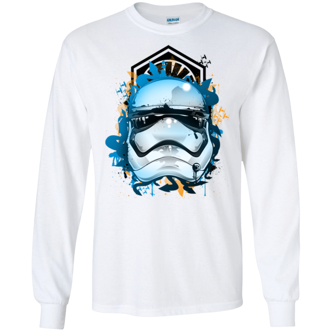 T-Shirts White / S Troop style Men's Long Sleeve T-Shirt
