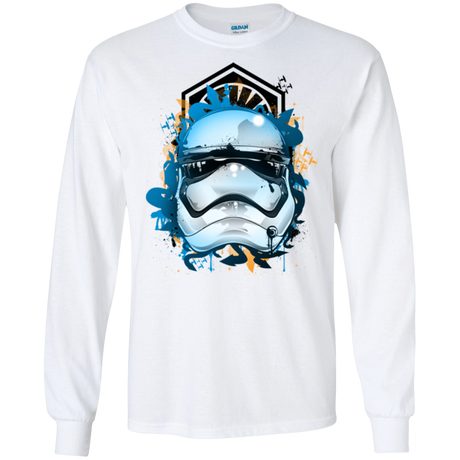 T-Shirts White / S Troop style Men's Long Sleeve T-Shirt