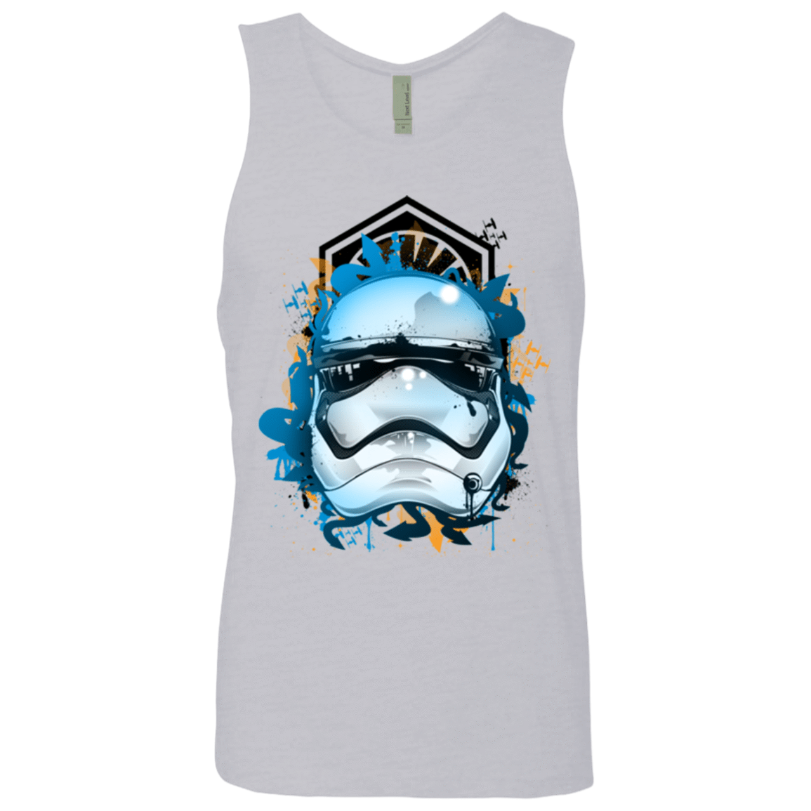 T-Shirts Heather Grey / S Troop style Men's Premium Tank Top