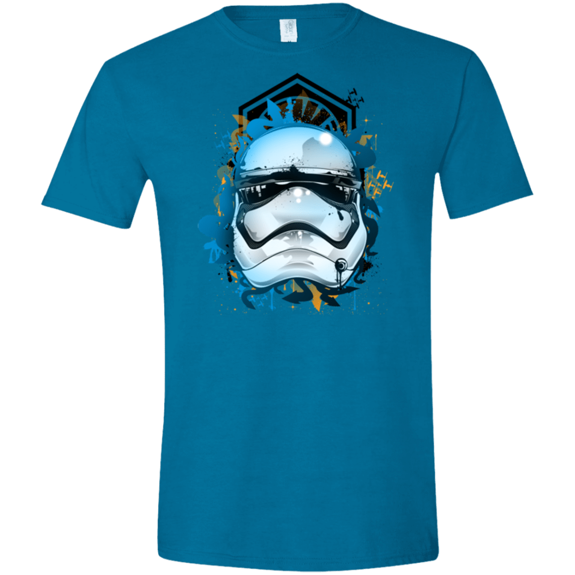 T-Shirts Antique Sapphire / S Troop style Men's Semi-Fitted Softstyle