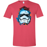 T-Shirts Heather Red / S Troop style Men's Semi-Fitted Softstyle