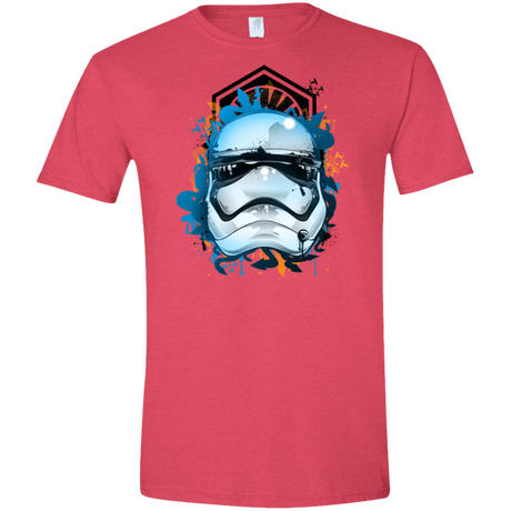 T-Shirts Heather Red / S Troop style Men's Semi-Fitted Softstyle