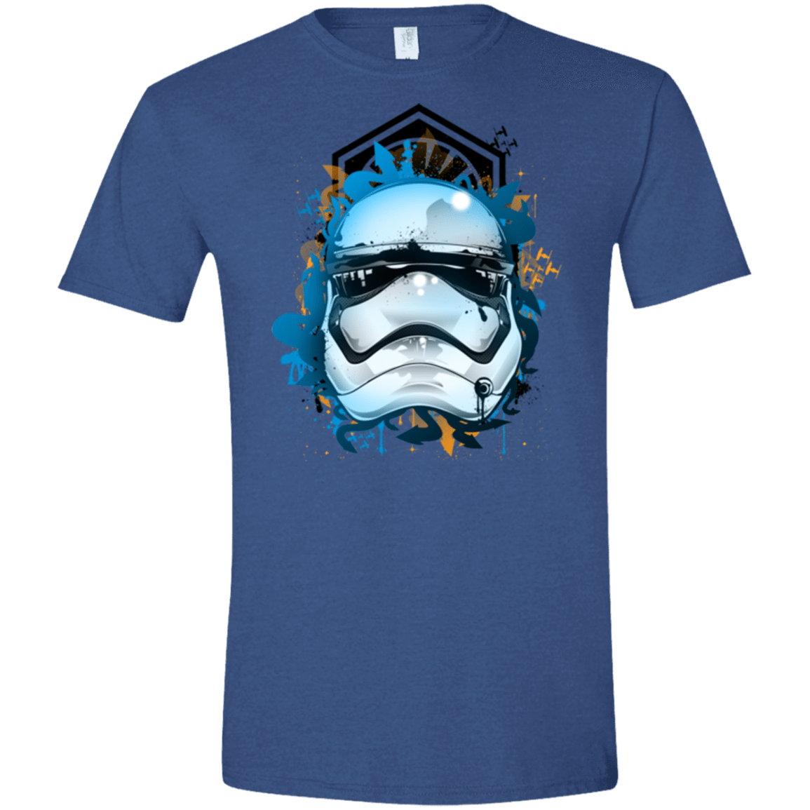 T-Shirts Heather Royal / X-Small Troop style Men's Semi-Fitted Softstyle