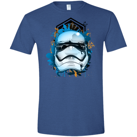 T-Shirts Heather Royal / X-Small Troop style Men's Semi-Fitted Softstyle