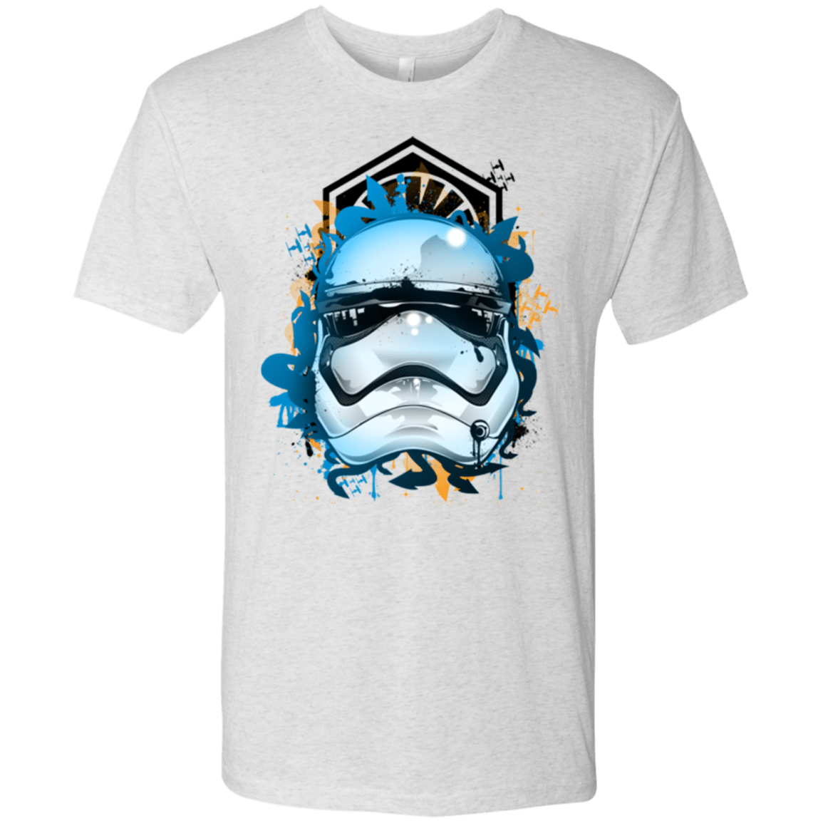 T-Shirts Heather White / S Troop style Men's Triblend T-Shirt