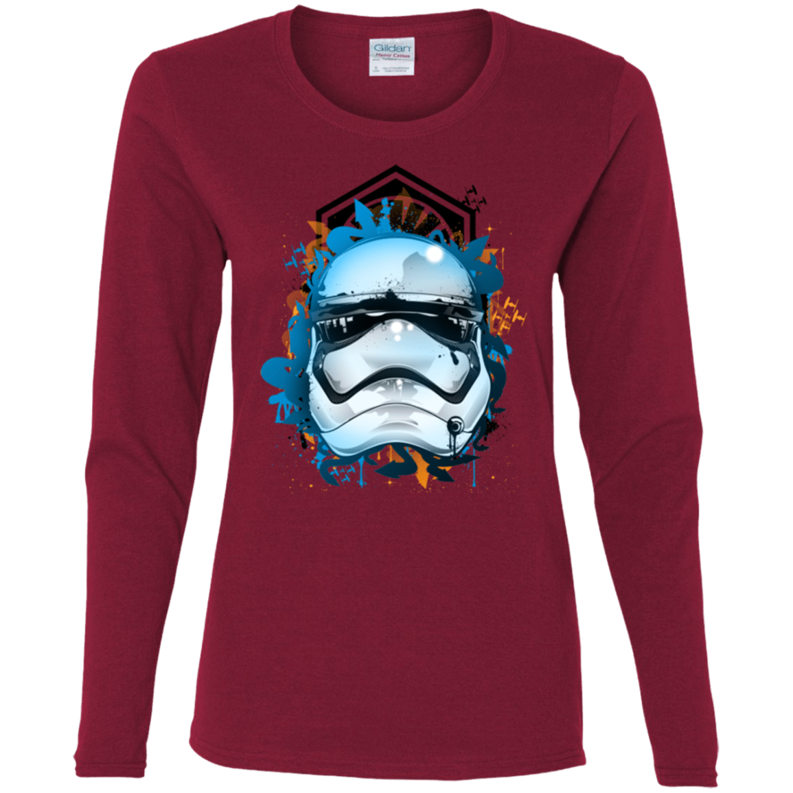 T-Shirts Cardinal / S Troop style Women's Long Sleeve T-Shirt