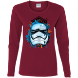 T-Shirts Cardinal / S Troop style Women's Long Sleeve T-Shirt