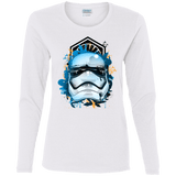 T-Shirts White / S Troop style Women's Long Sleeve T-Shirt