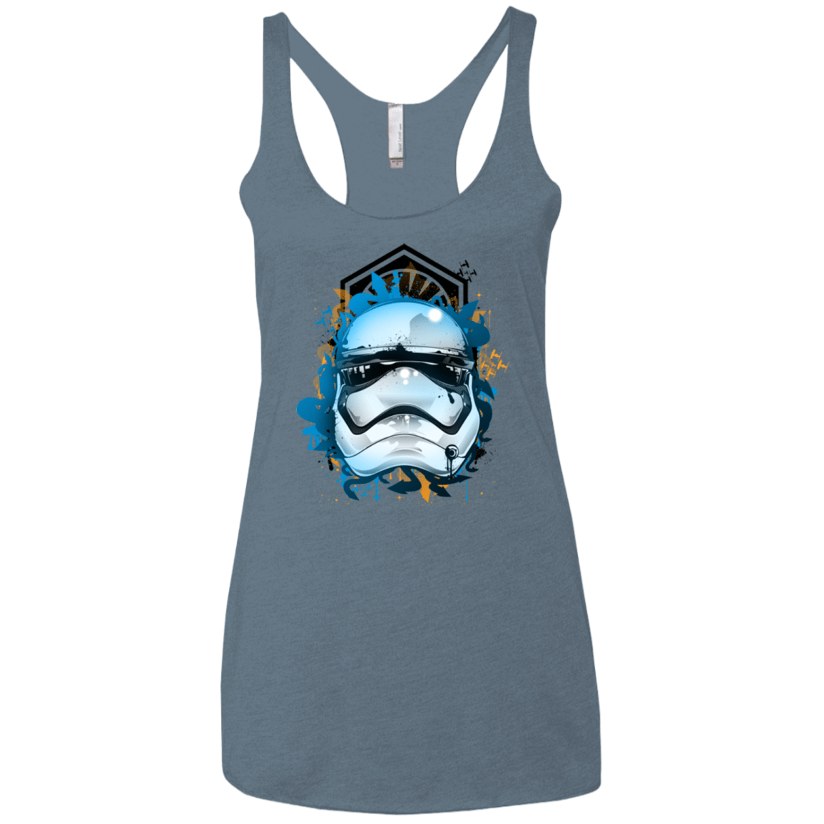 T-Shirts Indigo / X-Small Troop style Women's Triblend Racerback Tank