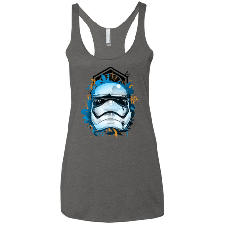 T-Shirts Premium Heather / X-Small Troop style Women's Triblend Racerback Tank