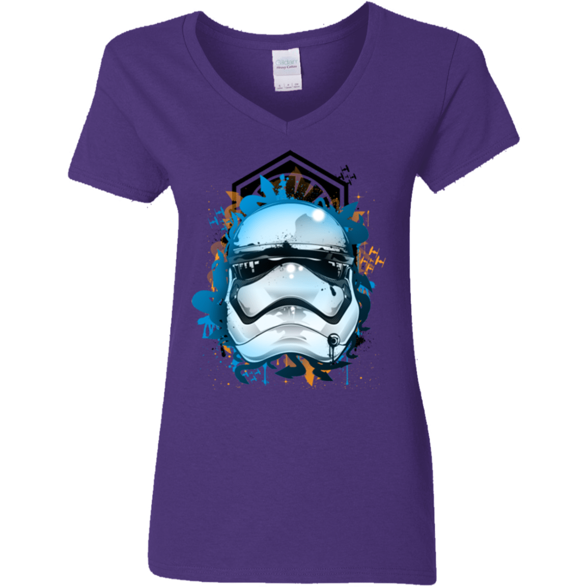 T-Shirts Purple / S Troop style Women's V-Neck T-Shirt