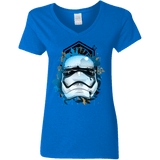 T-Shirts Royal / S Troop style Women's V-Neck T-Shirt