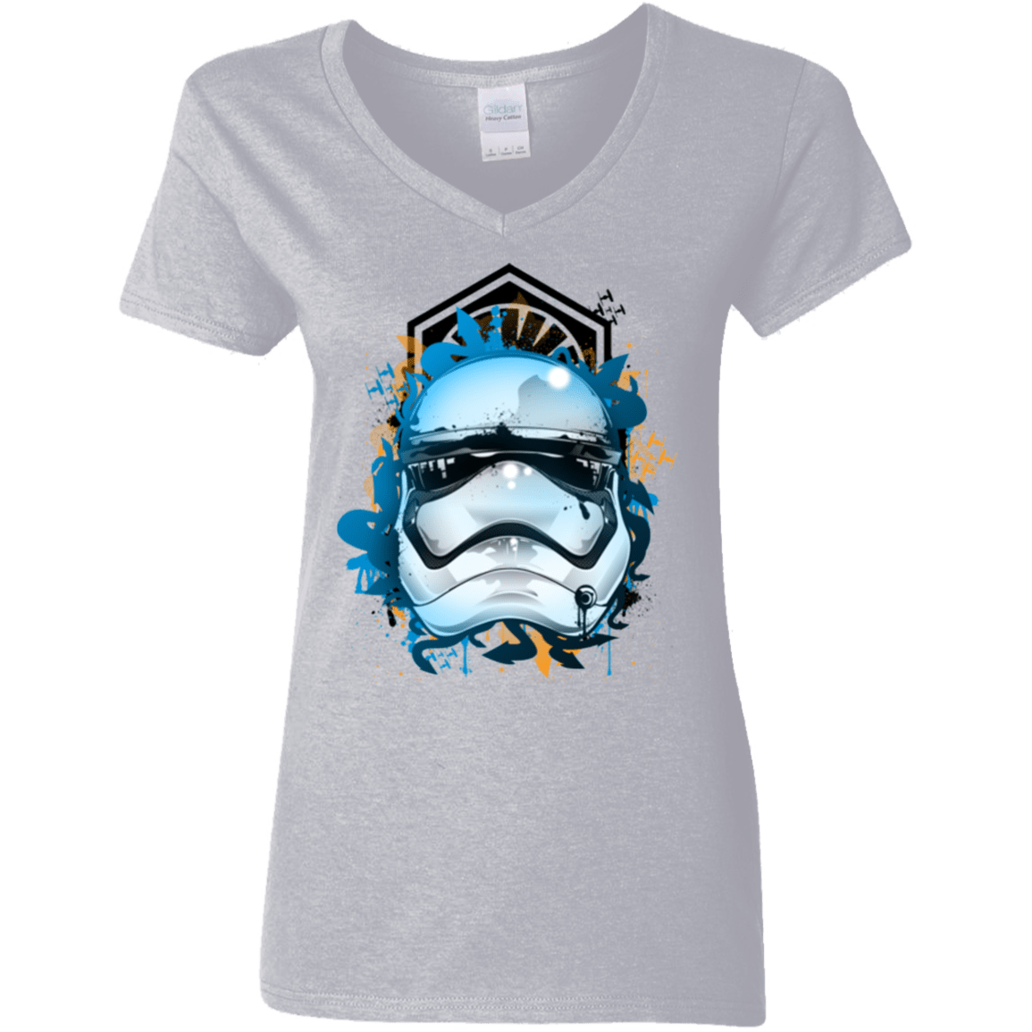 T-Shirts Sport Grey / S Troop style Women's V-Neck T-Shirt