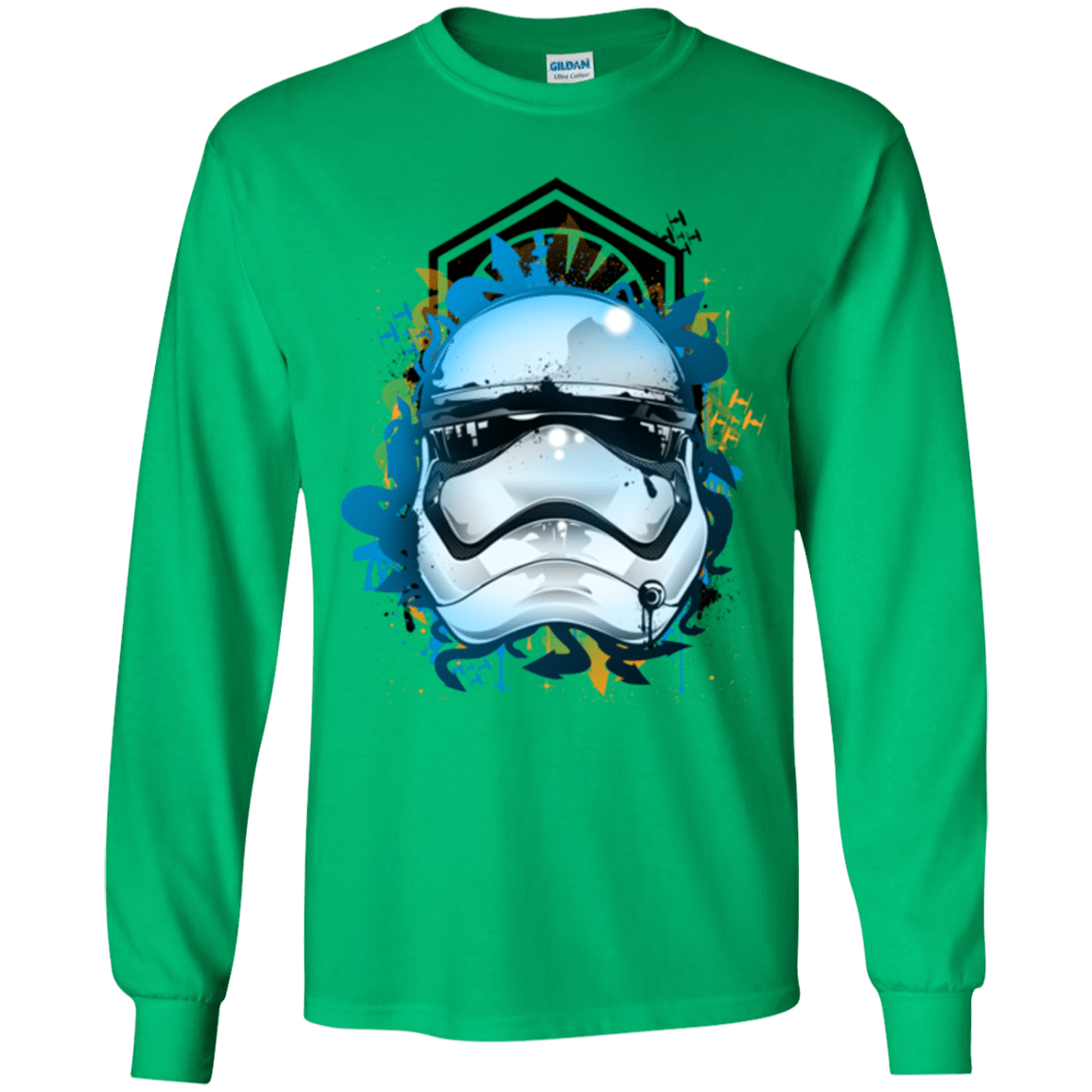 T-Shirts Irish Green / YS Troop style Youth Long Sleeve T-Shirt