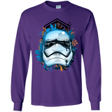 T-Shirts Purple / YS Troop style Youth Long Sleeve T-Shirt