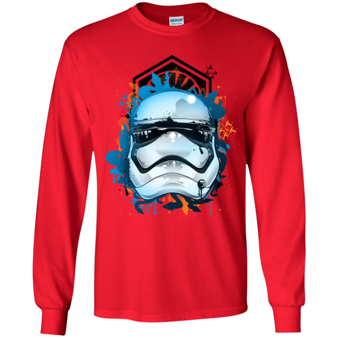 T-Shirts Red / YS Troop style Youth Long Sleeve T-Shirt