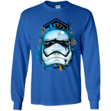 T-Shirts Royal / YS Troop style Youth Long Sleeve T-Shirt