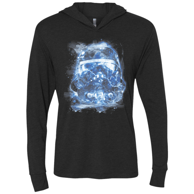 T-Shirts Vintage Black / X-Small Trooper in storm Triblend Long Sleeve Hoodie Tee