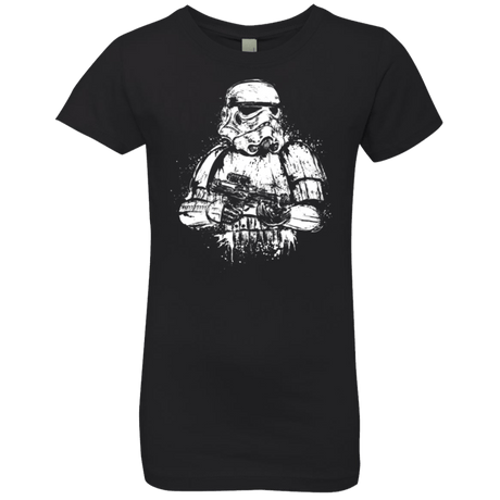 T-Shirts Black / YXS Trooper of Empire Girls Premium T-Shirt