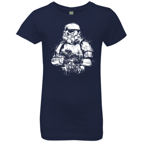 T-Shirts Midnight Navy / YXS Trooper of Empire Girls Premium T-Shirt