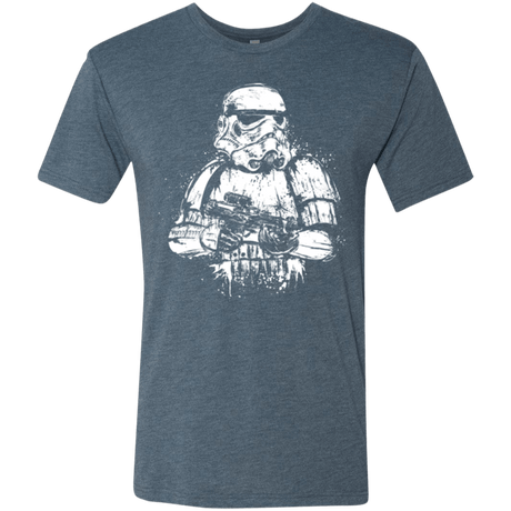 T-Shirts Indigo / Small Trooper of Empire Men's Triblend T-Shirt