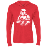 T-Shirts Vintage Red / X-Small Trooper of Empire Triblend Long Sleeve Hoodie Tee