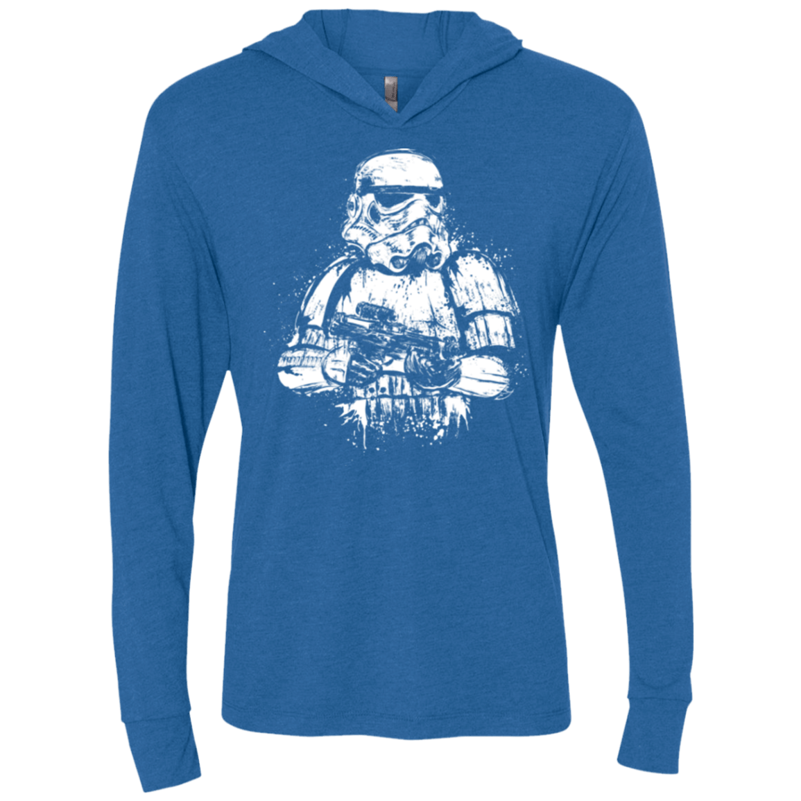 T-Shirts Vintage Royal / X-Small Trooper of Empire Triblend Long Sleeve Hoodie Tee
