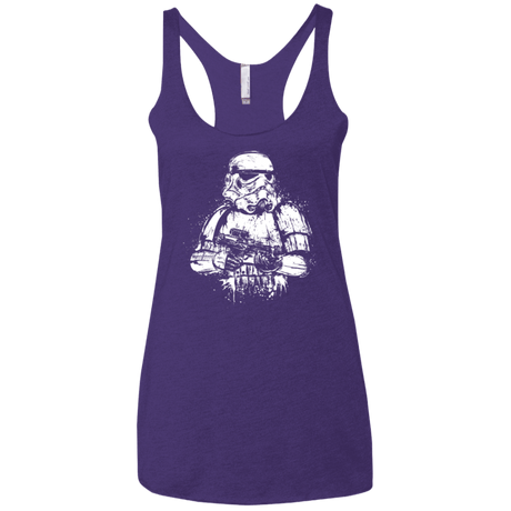 T-Shirts Purple / X-Small Trooper of Empire Women's Triblend Racerback Tank