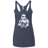 T-Shirts Vintage Navy / X-Small Trooper of Empire Women's Triblend Racerback Tank