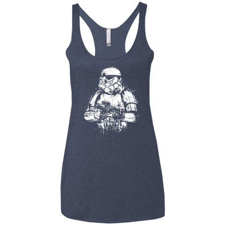 T-Shirts Vintage Navy / X-Small Trooper of Empire Women's Triblend Racerback Tank
