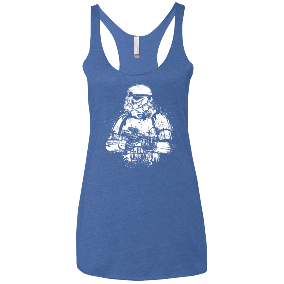T-Shirts Vintage Royal / X-Small Trooper of Empire Women's Triblend Racerback Tank