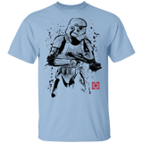 T-Shirts Light Blue / S Trooper Sumi-E T-Shirt