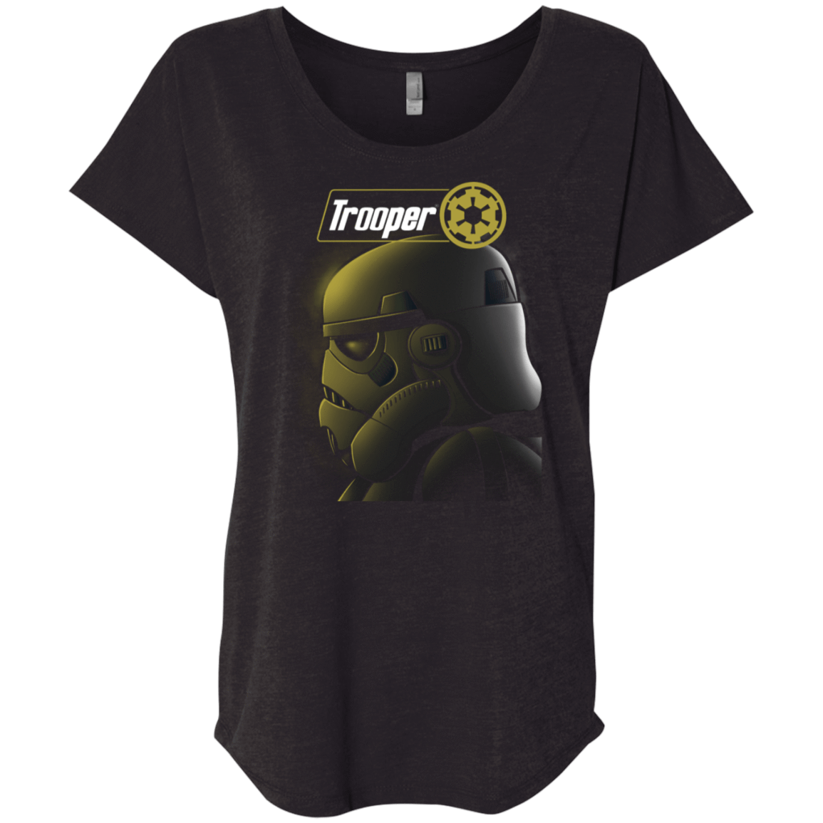 T-Shirts Vintage Black / X-Small TROOPER1 Triblend Dolman Sleeve
