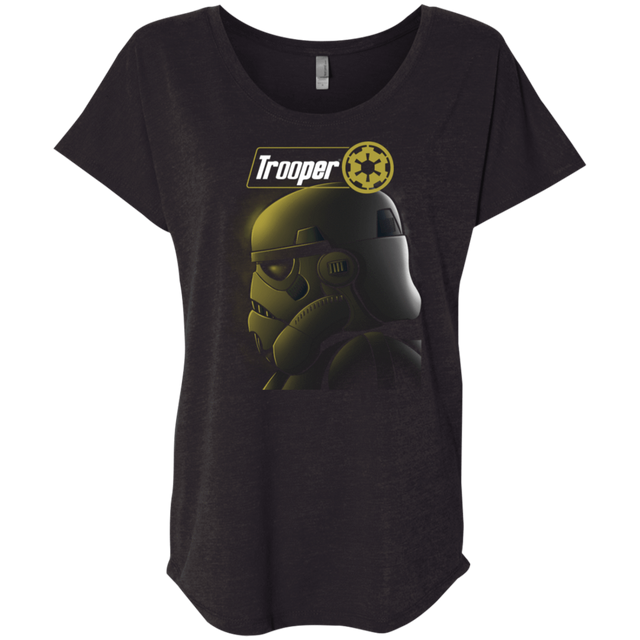 T-Shirts Vintage Black / X-Small TROOPER1 Triblend Dolman Sleeve