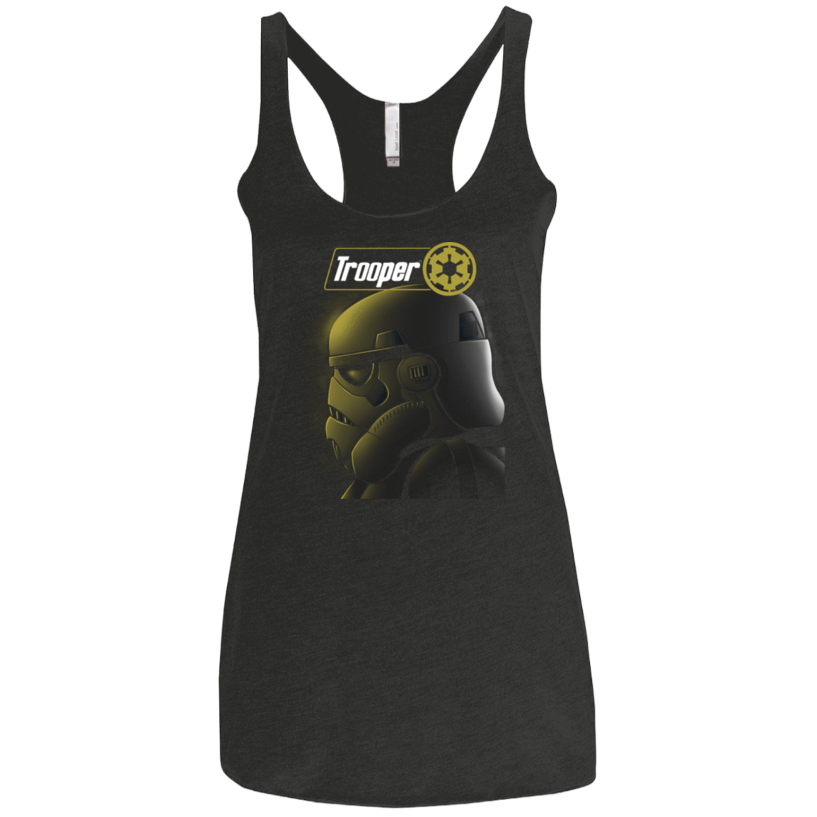T-Shirts Vintage Black / X-Small TROOPER1 Women's Triblend Racerback Tank