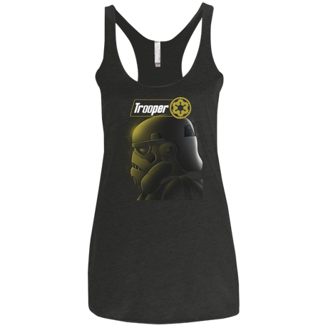 T-Shirts Vintage Black / X-Small TROOPER1 Women's Triblend Racerback Tank