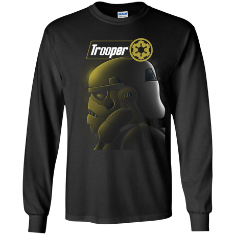 T-Shirts Black / YS TROOPER1 Youth Long Sleeve T-Shirt