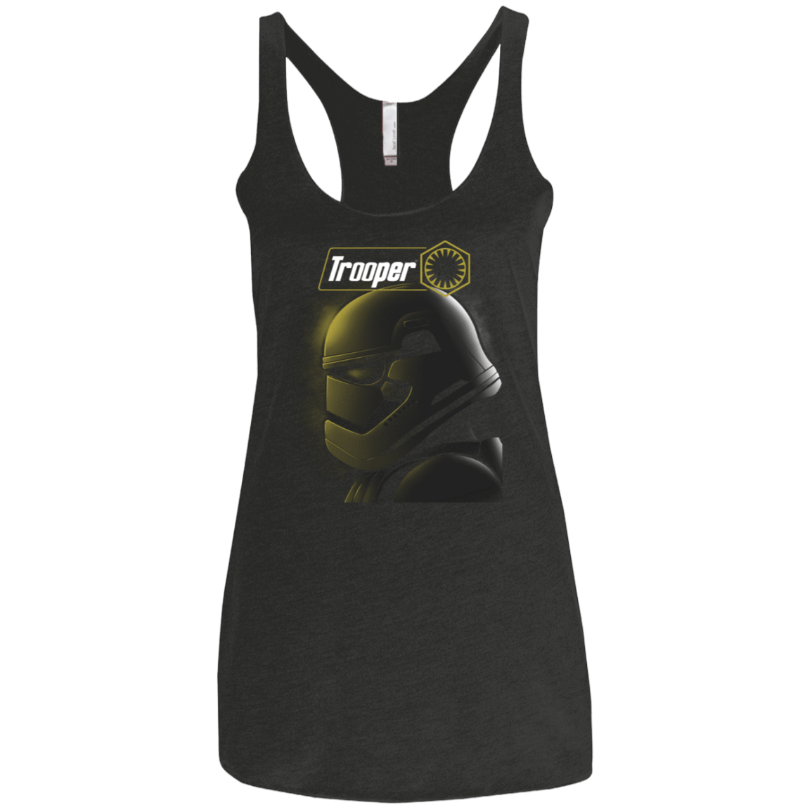 T-Shirts Vintage Black / X-Small TROOPER2 Women's Triblend Racerback Tank