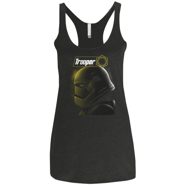T-Shirts Vintage Black / X-Small TROOPER2 Women's Triblend Racerback Tank