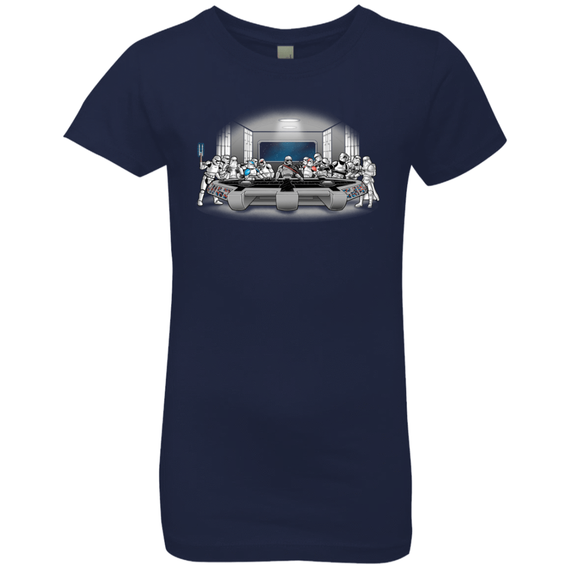 T-Shirts Midnight Navy / YXS Troopers Dinner Girls Premium T-Shirt