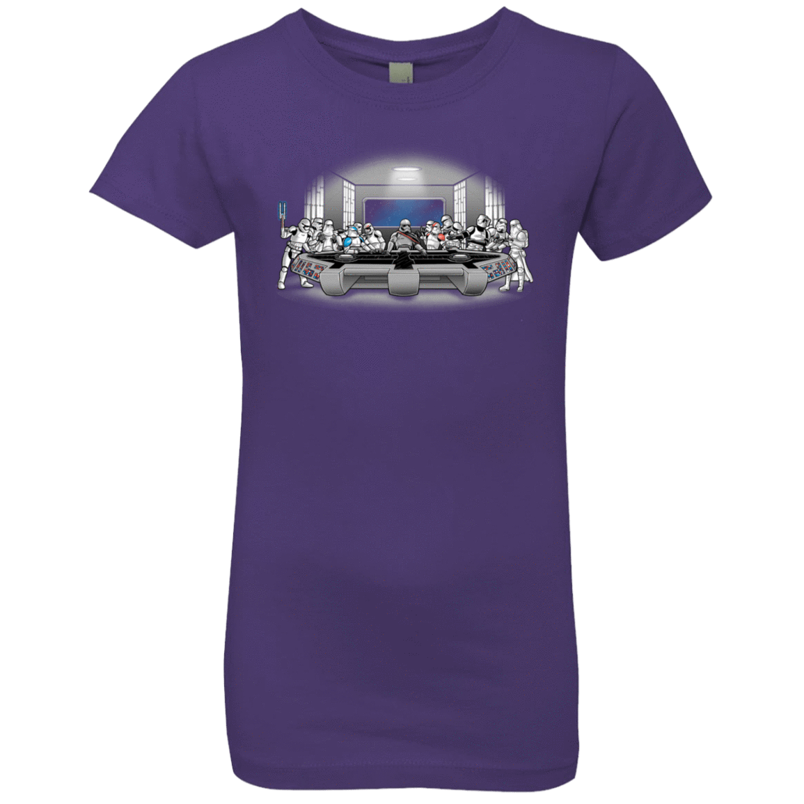 T-Shirts Purple Rush / YXS Troopers Dinner Girls Premium T-Shirt